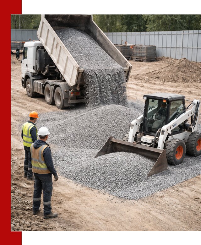 Доставка и продажа гранитного щебня фракции 0-5 в Саянске