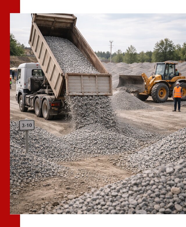 Гранитный щебень фракции 3–10: доставка и продажа в Саянске