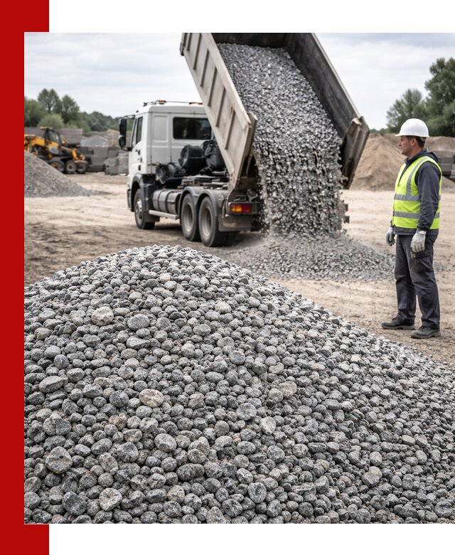 Доставка и продажа гранитного щебня фракции 5-20 в Саянске