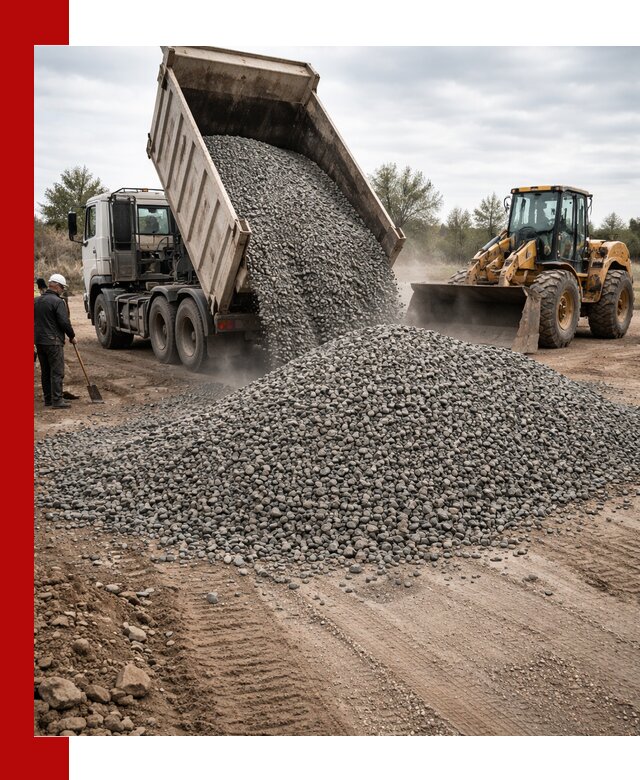 Гранитный щебень фракция 10-20 с доставкой в Саянске