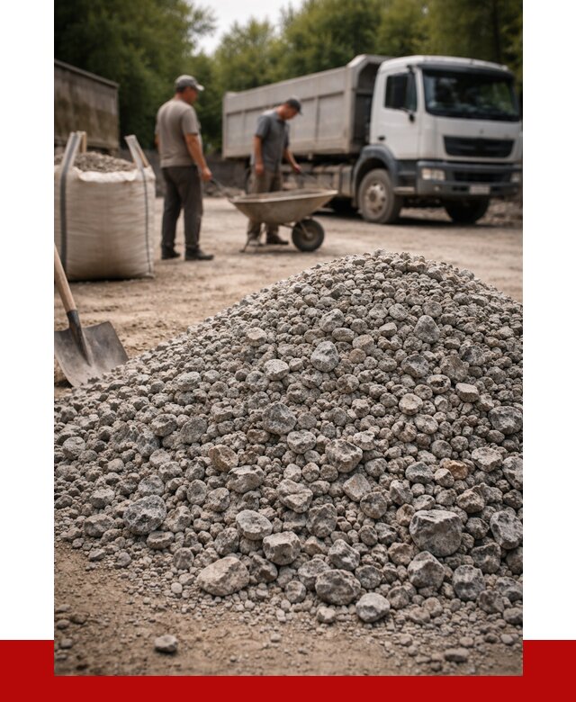 Гранитный щебень фракция 20-40 в Саянске от 3256 руб. ПРОНЕРУДСск