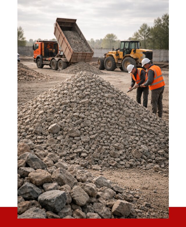 Гранитный щебень фракция 40-70 в Саянске от 2544 руб ПРОНЕРУДСск