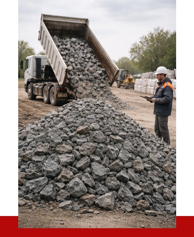 Гранитный щебень фракция 100-200 в Саянске от 4273 р. ПРОНЕРУДСск