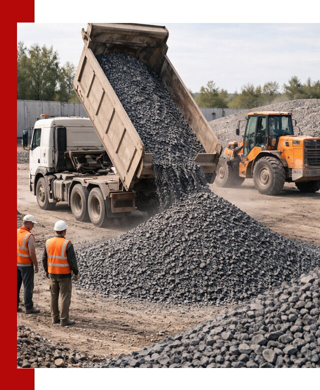 Доставка и продажа щебня габбро-диабаза в Саянске