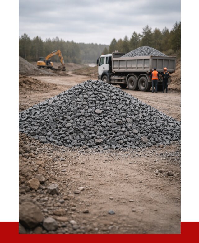 Щебень габбро диабаз фракция 40-70 в Саянске от 2238 р-ПРОНЕРУДСск