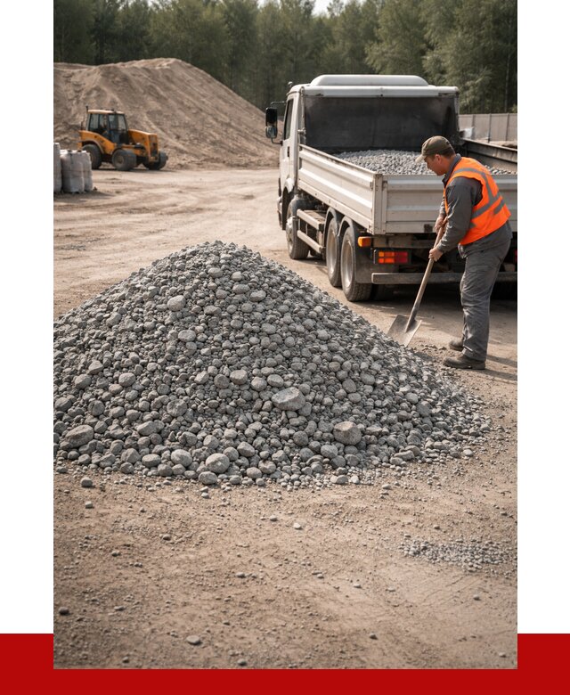 Гравийный щебень фракция 5-10 в Саянске от 2238 р. | ПРОНЕРУДСск