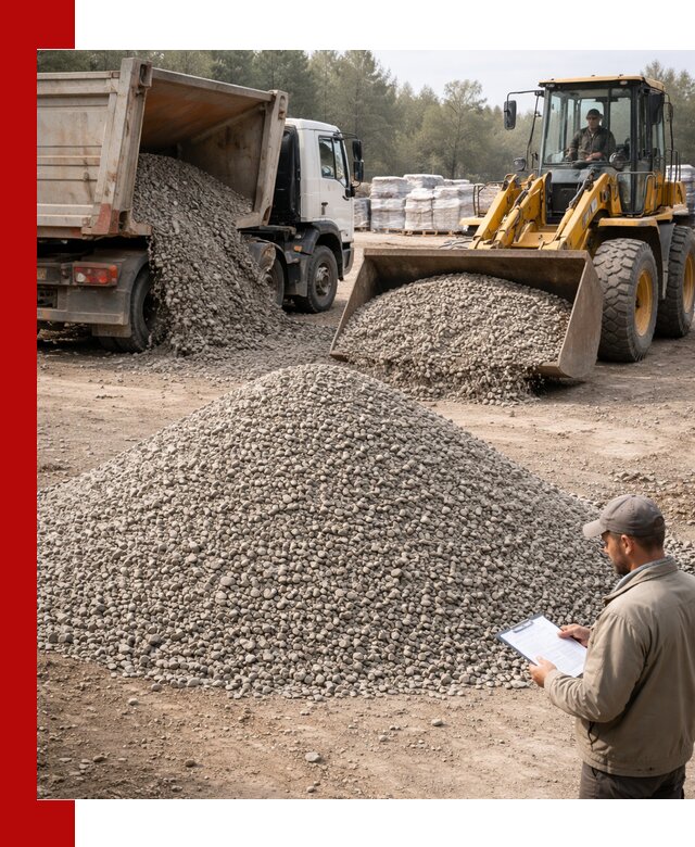 Гравийный щебень фракция 5–10 с доставкой в Саянске