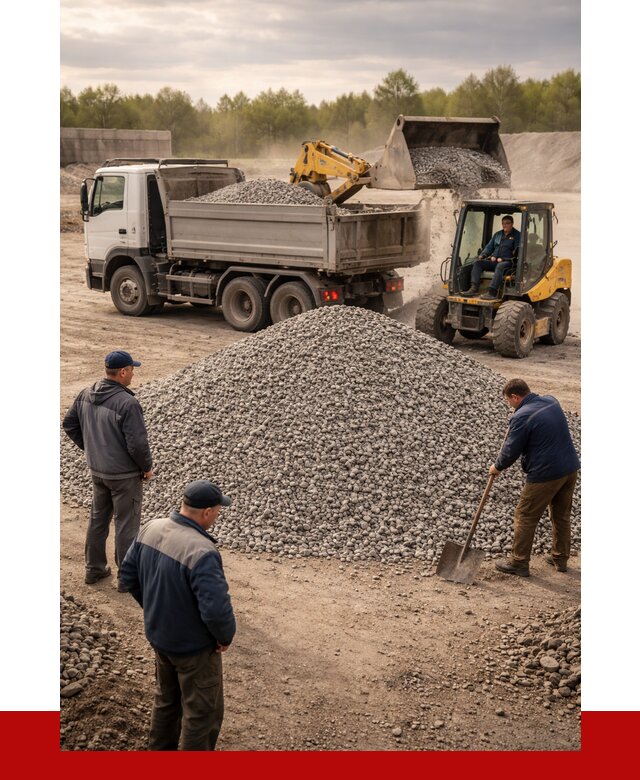 Гравийный щебень фракция 5-20 в Саянске от 2442 р. ПРОНЕРУДСск