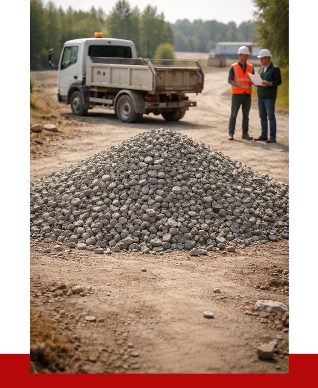 Гравийный щебень фракция 20-40 в Саянске от 1221 р. | ПРОНЕРУДСск