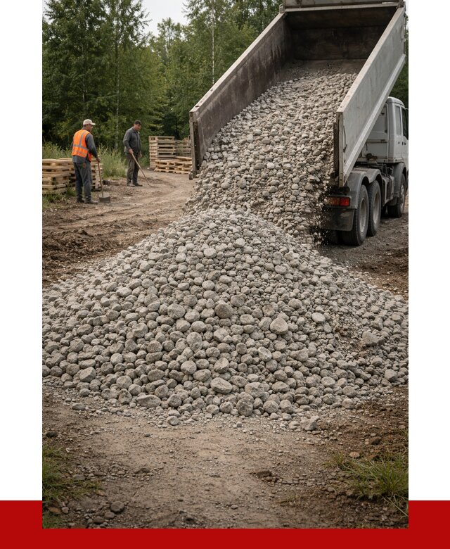 гравийный щебень фракция 70-120 в Саянске от 2493 р. ПРОНЕРУДСск