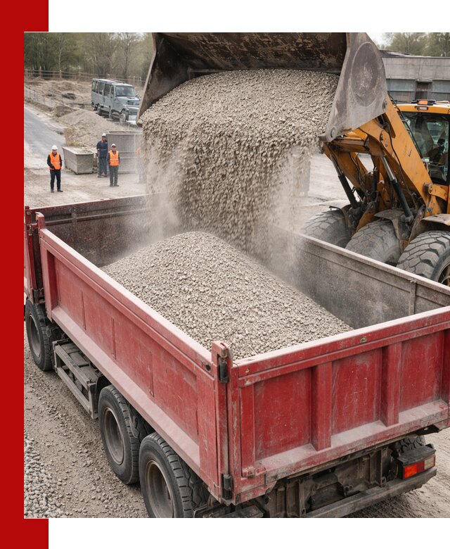 Купить известняковый щебень фракции 0-5 с доставкой в Саянске