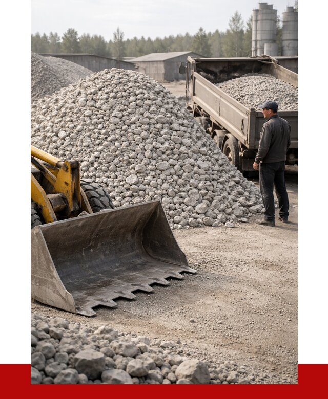 Известняковый щебень фракция 40-70 в Саянске от 4273 р. | ПРОНЕРУДСск