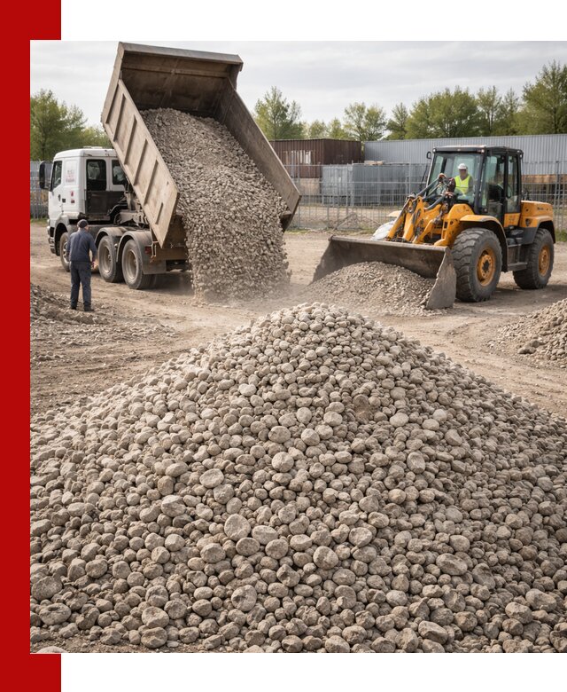 Доломитовый щебень фракции 20–41 с доставкой в Саянске