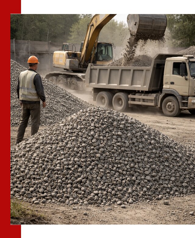 Шлаковый щебень фракция 5-20 с доставкой в Саянске