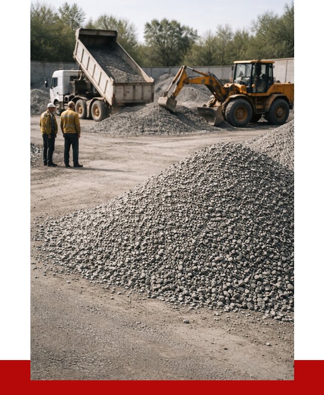 Вторичный щебень фр. 5-20 в Саянске от 1628 р. - ПРОНЕРУДСск
