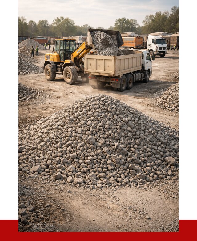 Вторичный щебень фракция 40-70 в Саянске от 1770 р, ПРОНЕРУДСск