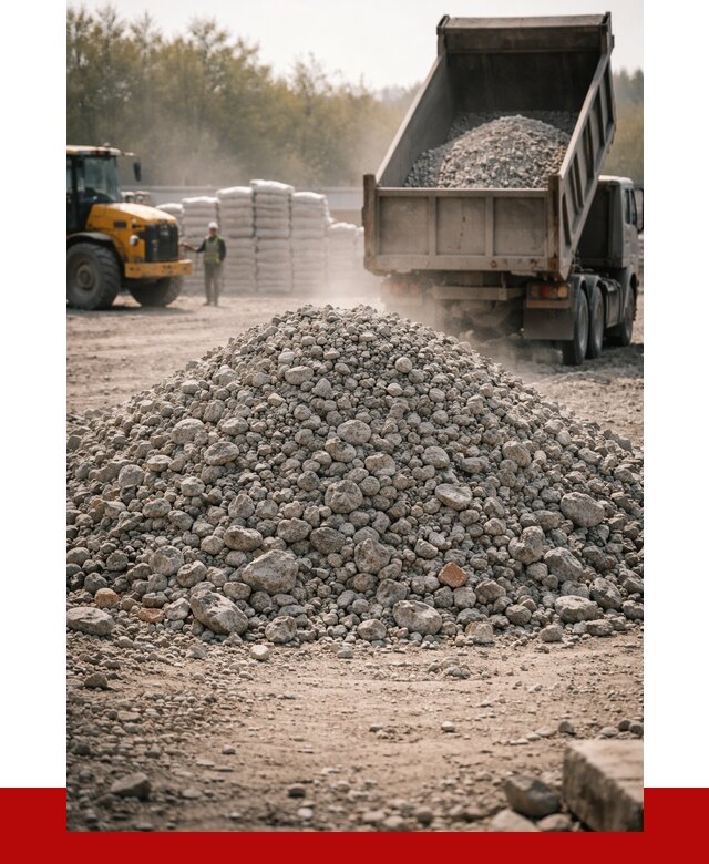 Вторичный щебень фракция 70-150 в Саянске от 1424 р. | ПРОНЕРУДСск