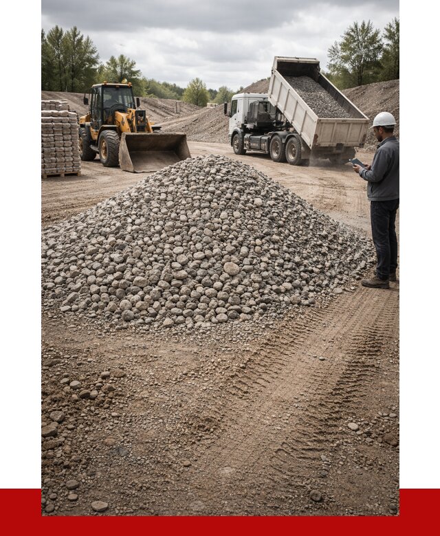 Купить бетонный щебень в Саянске, от 3256 р. ПРОНЕРУДСск