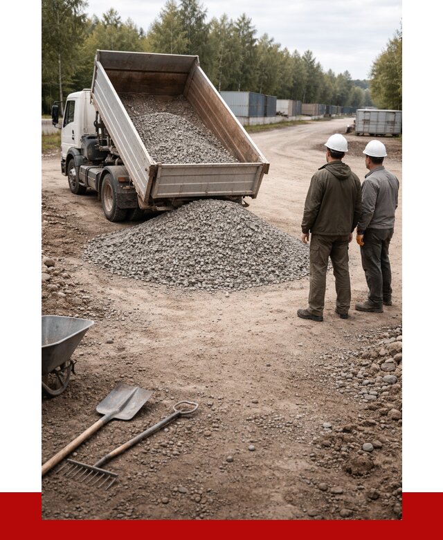 Бетонный щебень фракция 5-20 в Саянске от 3256 р., ПРОНЕРУДСск