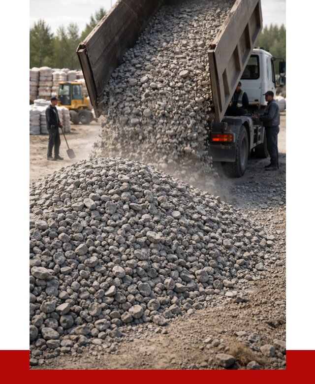 Бетонный щебень фракция 40-70 в Саянске от 1831 р. ПРОНЕРУДСск