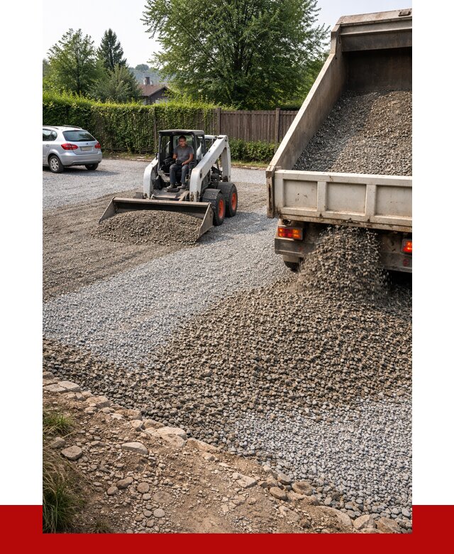Щебень для парковки в Саянске с доставкой от 1221 р.| ПРОНЕРУДСск