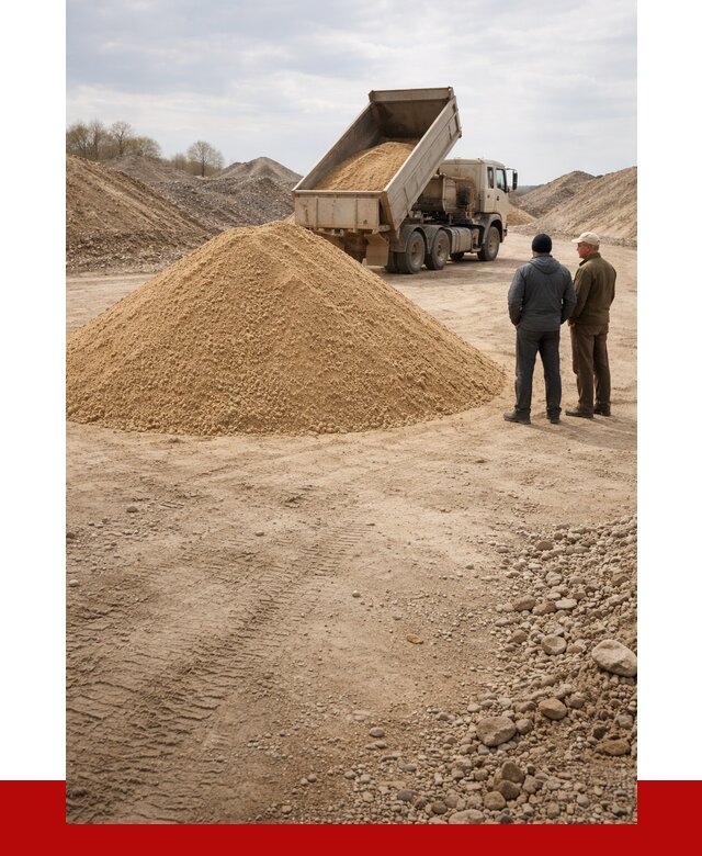 Карьерный песок крупнозернистый в Саянске от 8648 р | ПРОНЕРУДСск