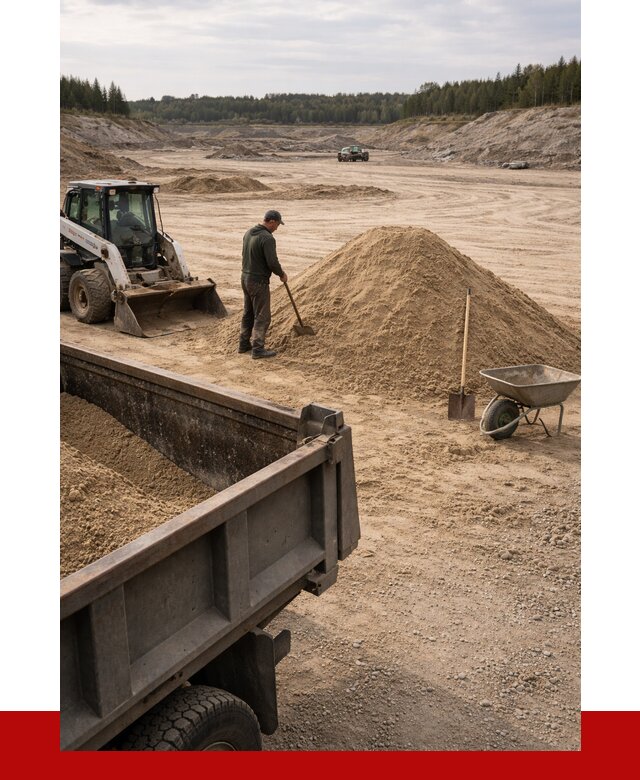 Карьерный песок среднезернистый в Саянске, от 2238 р. ПРОНЕРУДСск