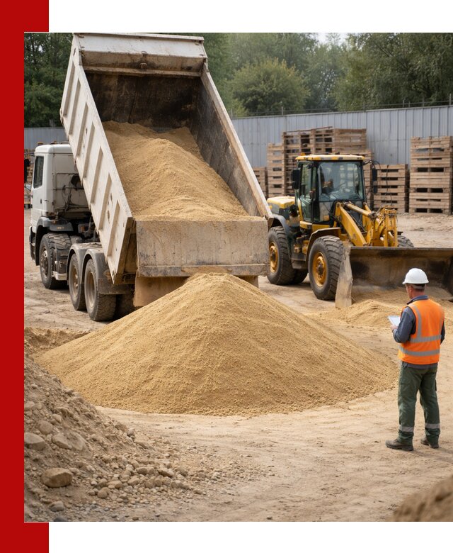 Доставка карьерного мелкозернистого песка в Саянске