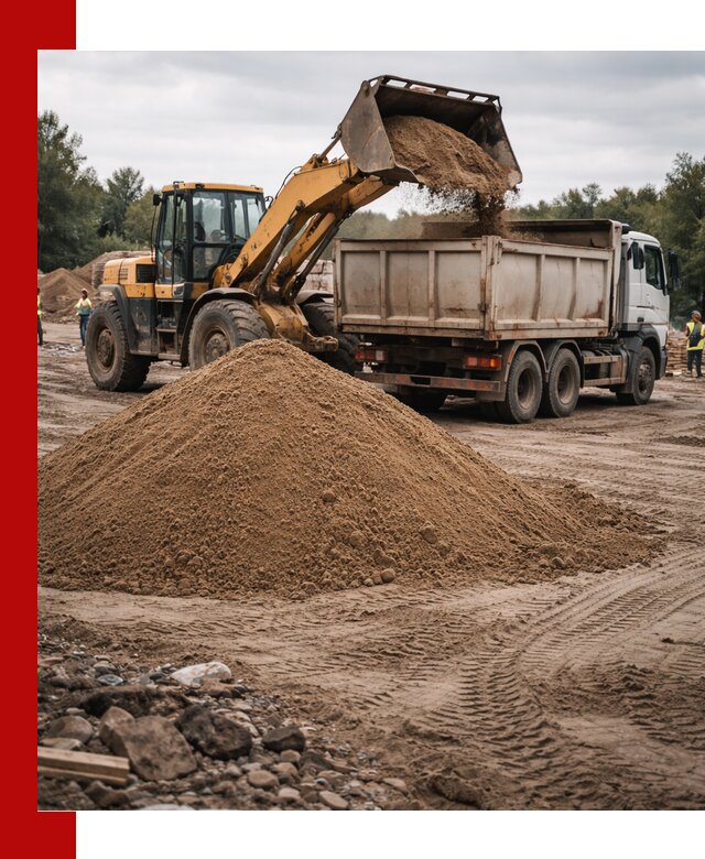 Доставка речного песка навалом в Саянске быстро и выгодно