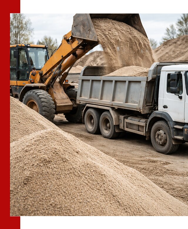 Доставка сеяного песка в Саянске оптом и в розницу