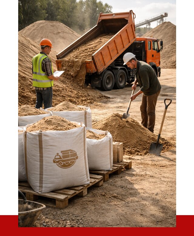 Строительный песок в Саянске от 2238 р. с доставкой, ПРОНЕРУДСск