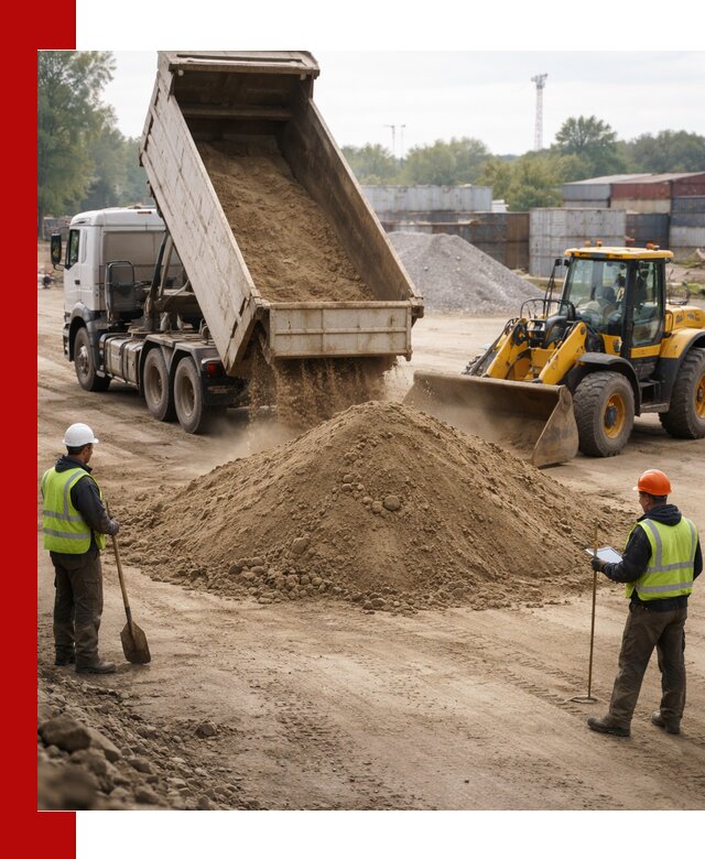 Доставка и продажа пескогрунта оптом и в розницу в Саянске