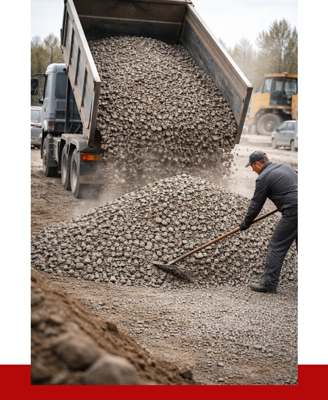 Гравий фракция 20-40 в Саянске от 2544 р. доставка | ПРОНЕРУДСск