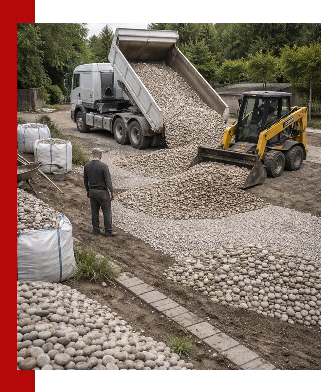 Доставка морской гальки оптом и в розницу в Саянске