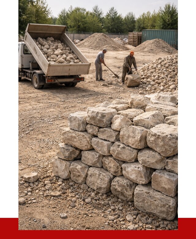 Бутовый камень известняковый в Саянске от 4273 р. | ПРОНЕРУДСск