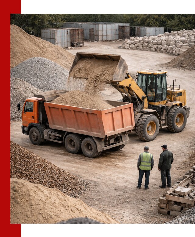 Доставка сыпучих смесей и смесей для стройки в Саянске