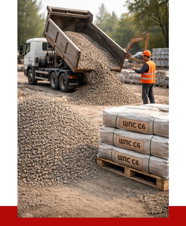 ЩПС С6 в Саянске с доставкой от 2238 р. за куб | ПРОНЕРУДСск