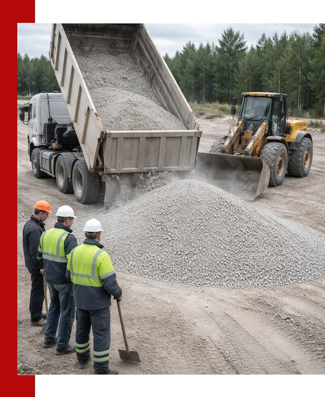 Известняковый отсев 0-5 доставка в Саянске быстро и выгодно