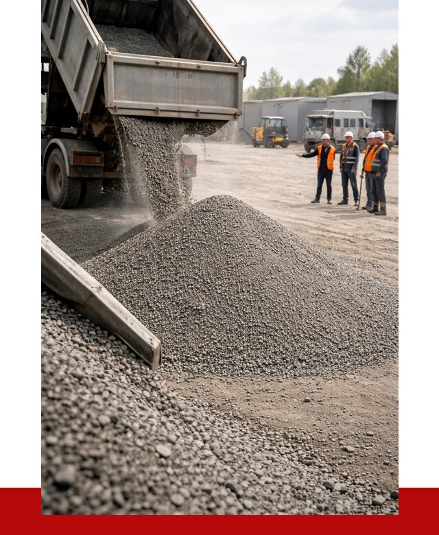 Гравийный отсев 0-5 в Саянске от 1221 р. с доставкой | ПРОНЕРУДСск