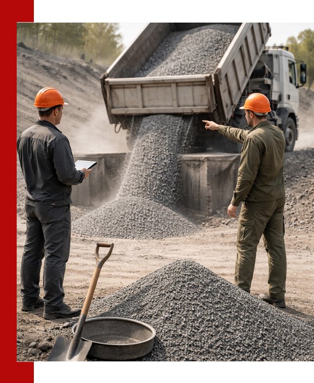 Гранитная крошка фракция 2-5 доставка в Саянске