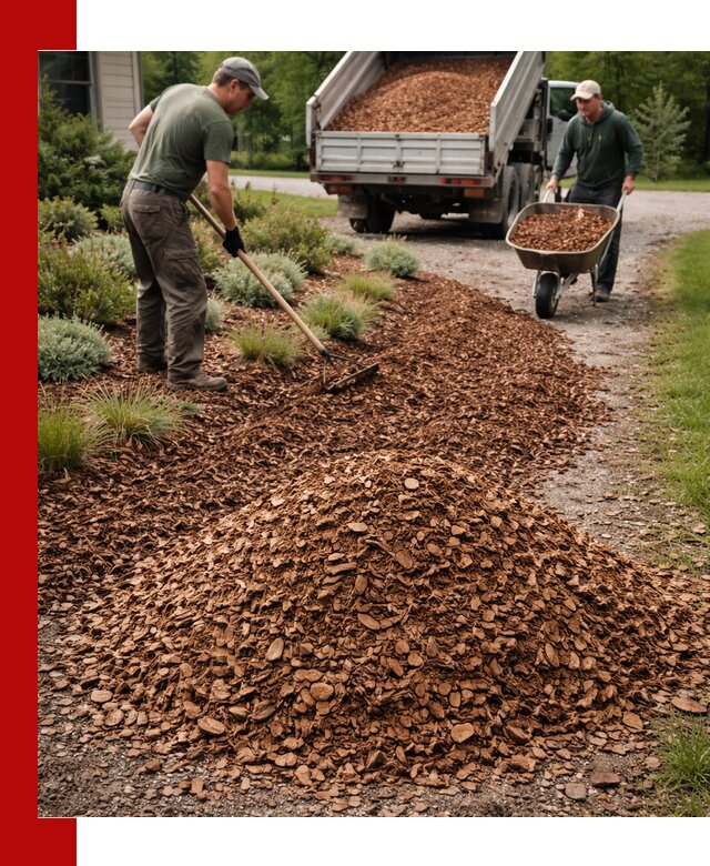 Крошка для мульчирования с доставкой в Саянске