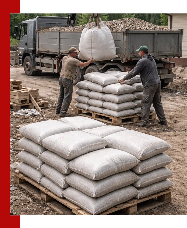 Керамзит в мешках с доставкой в Саянске от компании-поставщика