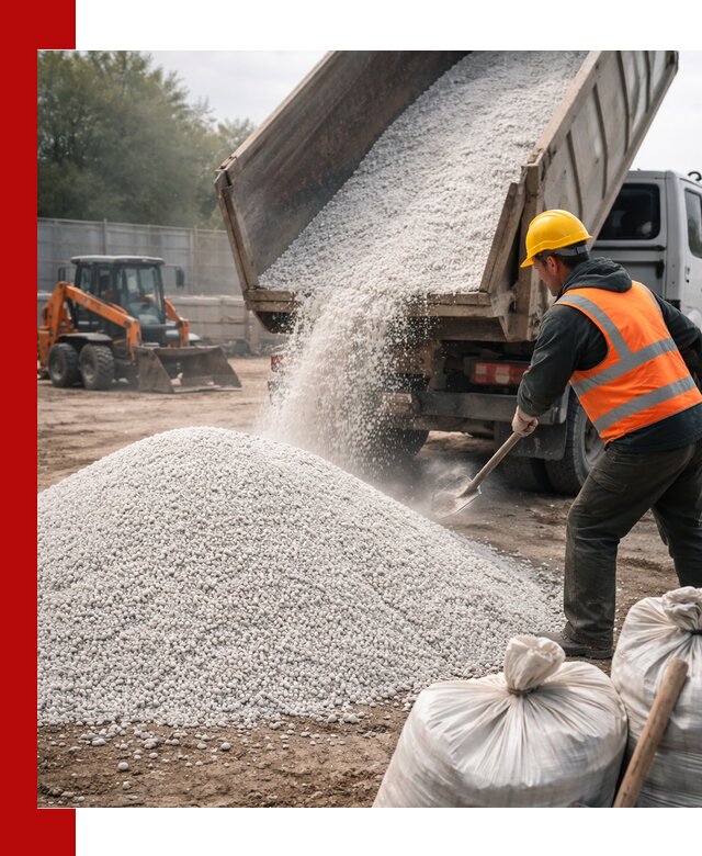 Доставка перлита вспученного в Саянске оптом и в розницу