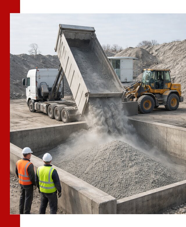 Доставка цемента навалом в Саянске крупными партиями