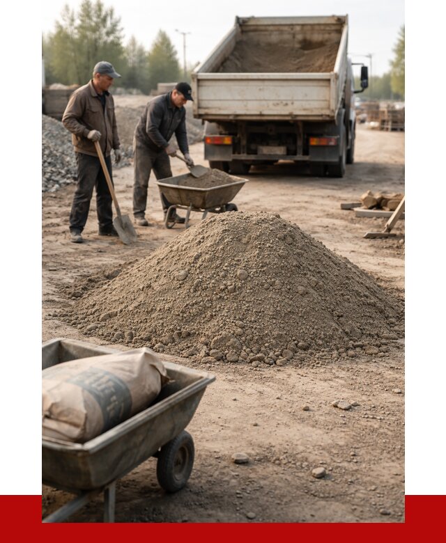 Цементно-песчаная смесь М150 в Саянске от 4782 р. | ПРОНЕРУДСск