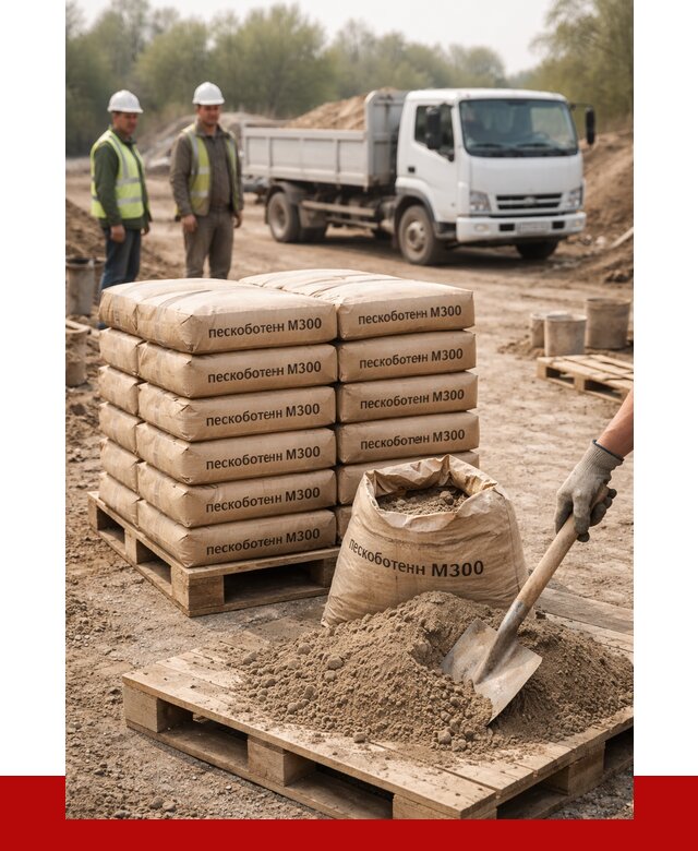 Пескобетон М300 в Саянске с доставкой от 4731 р. за куб | ПРОНЕРУДСск