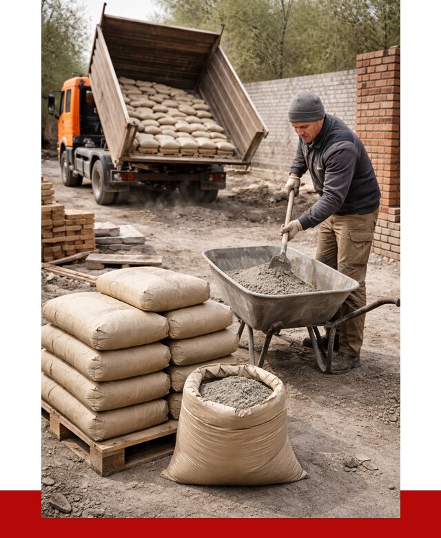 Купить сухую смесь для кладки в Саянске от 1221 р. | ПРОНЕРУДСск