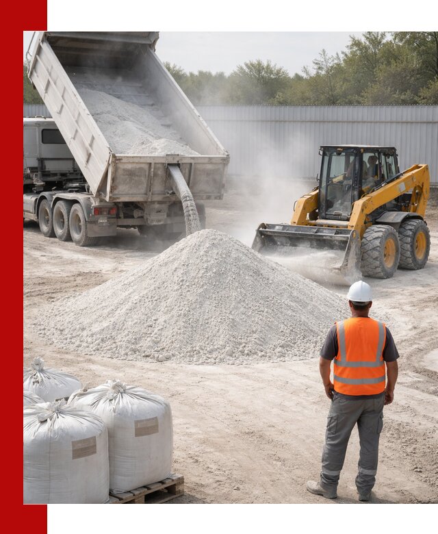 Доставка и продажа известняковой муки в Саянске