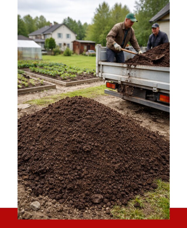 Плодородный грунт в Саянске с доставкой от 4273 р. | ПРОНЕРУДСск