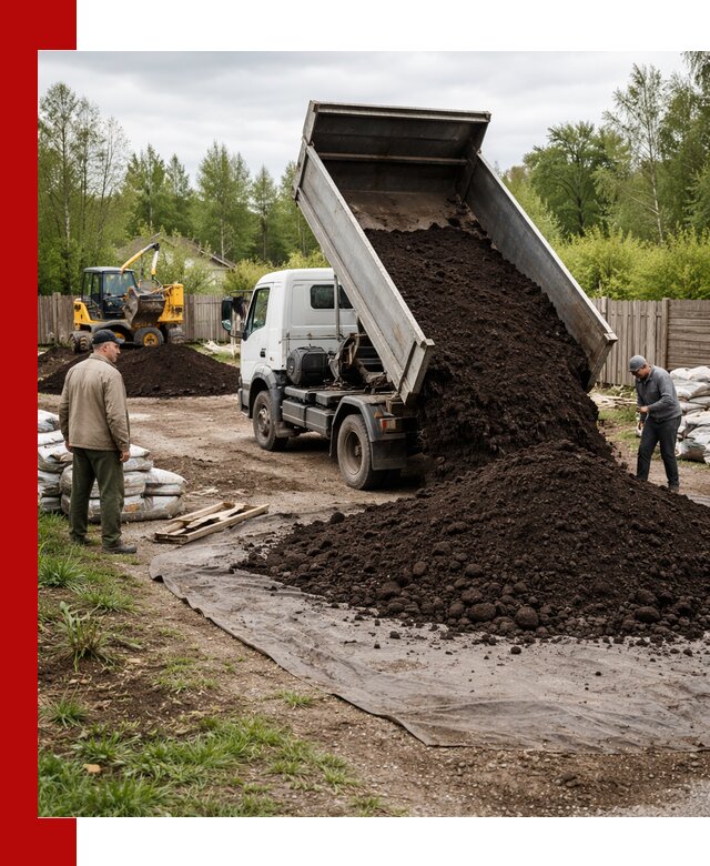 Доставка качественного почвогрунта в Саянске оптом и в розницу